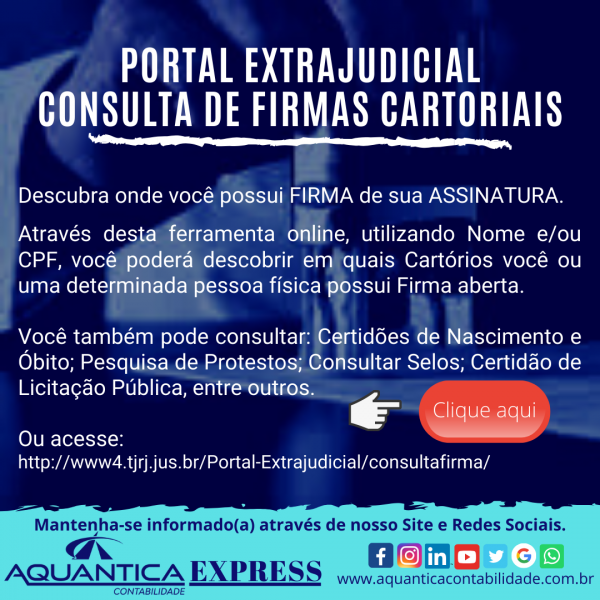 Portal Extrajudicial - Consulta de Firmas Cartoriais