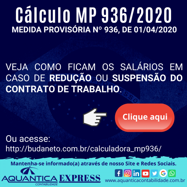 Calculo MP 936/2020